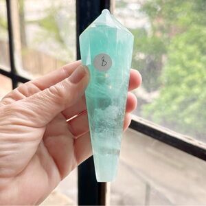 Baja blast green fluorite wands you choose